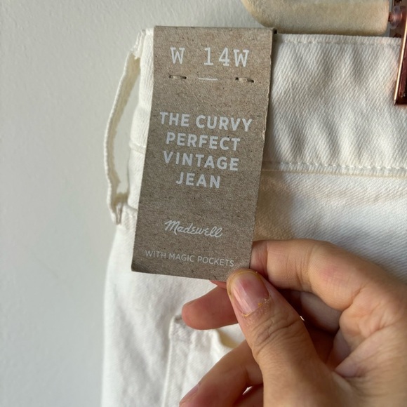 Madewell‎ The Curvy Perfect Vintage Jean Sz 14W - Picture 7 of 8